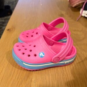 !! 3/$15 !! 
Crocs toddler slip on crocband shoes